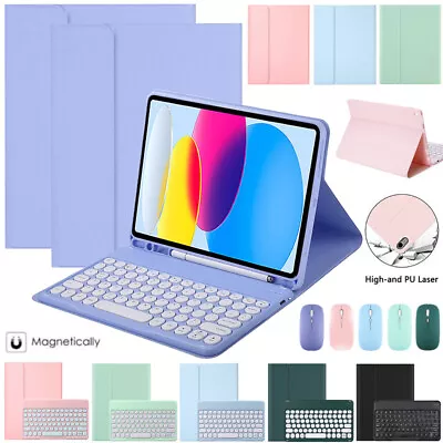 $41.99 • Buy Bluetooth Keyboard Case Cover Mouse For IPad 7/8th/9th 10th Gen Air 5 4 3 Pro 11