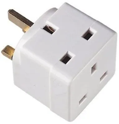 Multi Plug Extension 2 3 4 Gang Way USB Wall Plug Socket Adaptor Adapter Surge  • £5.75