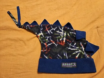 Vintage 90s Goodys Vermont Headgear Ski Snowboard Jester Crazy Hat Fleece Adult • $20