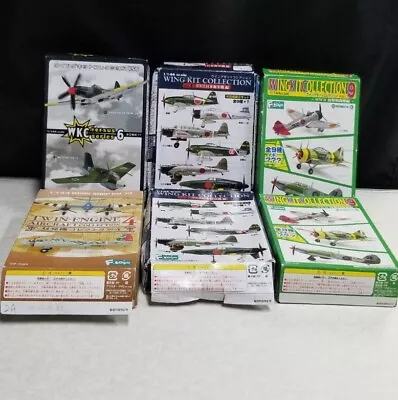F-Toys Wing Kit Collection Lot Of 6 1:144 Fighter Airplane Model Kits NEW SEALED • $59.99