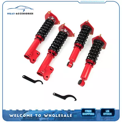 For 2006-2012 Mitsubishi Eclipse Strut Adj Height Suspension Spring Kit Coilover • $256.49