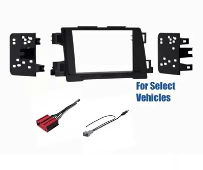 Double Din Car Stereo Radio Dash Wire Kit Combo For Some 2013-2015 Mazda 6 CX-5 • $29.95