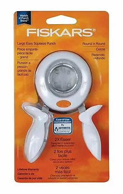 Fiskars 174240-1002 Round N Round 1-1/2  Squeeze Punch • $5