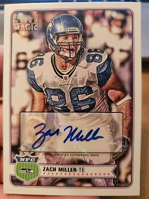 Zach Miller 2012 Topps Magic Rookie Autograph Mint!!  • $4.99