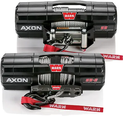 Warn 101155 AXON 5500 Winch With Wire Rope • $854.99