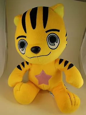 $11.69 • Buy Anime Pokemon Star Q Yellow Tiger Velvet Tora Dora Kigurumi 11 Inches RARE 