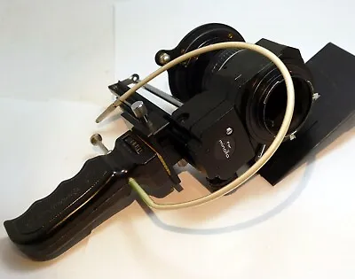 Minolta MD 100mm F4 Macro Close Up Manual Focus Lens W/ Bellows Pistol Grip • $143.32
