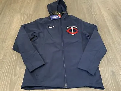 Minnesota Twins Nike Hoodie Jacket Full-Zip Men’s Size: Medium NWT Therma • $60