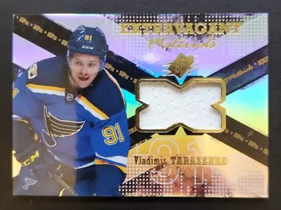 2016-17 Upper Deck SPX Vladimir Tarasenko Extravagant Materials Game Used Patch • $8.99