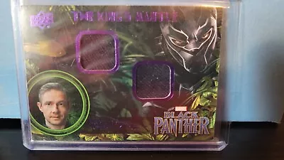 Black Panther Costume Trading Card #KM-ER Martin Freeman Upper Deck  • $14.99