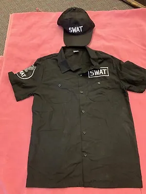 Spirit Halloween Mens 2 Pc. Swat Costume • $15