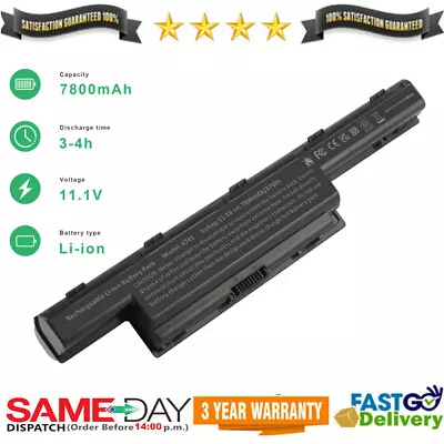 9 Cells Battery For Acer Aspire 4551 4741 5750 7551 7560 7750 AS10D31 AS10D51 • $22.99