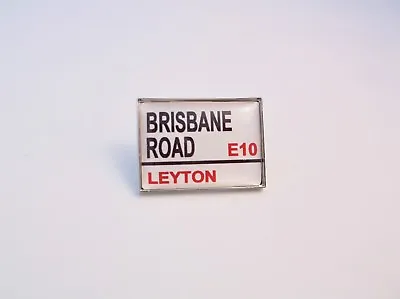 £4.15 • Buy Leyton Orient Stadium Road Street Sign Lapel Pin Badge Gift