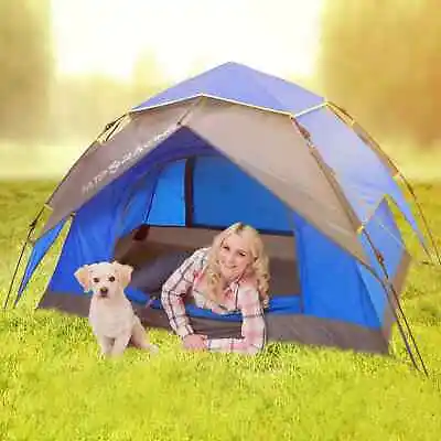 3 Away Popup Tent 2- Mann Instant Tent Litter Tent Igloo Blue • £52.89