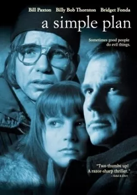 A SIMPLE PLAN New Sealed DVD Bill Paxtpn Billy Bob Thornton Bridget Fonda • $10.65