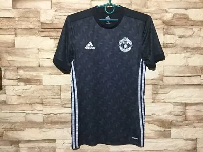 Manchester United 2017-18 Away Football Shirt Soccer Jersey Adidas Player Issue • $89.99