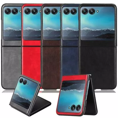 For Motorola Moto Razr 40Ultra Retro Leather Fabric Coated Screen Protector • $9.34