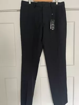 $220 Armani Exchange Wool Suit Separate Dress Pants Trousers Slacks Men's 32X31 • $59.99