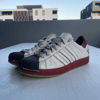 $59.95 • Buy Adidas Superstar NBA Toronto Raptors Sneakers UK8 US8.5 EUR42