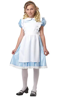Alice In Wonderland Child Girls Dress Costume • $17.32