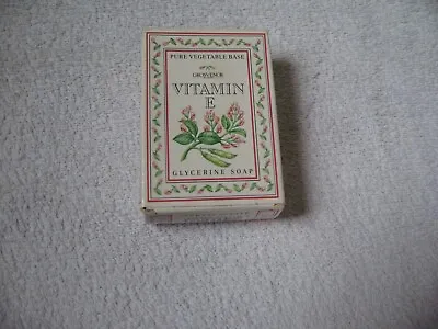 Vintage/ Collectable Brand  New Boxed Grosvenor Glycerine Vitamin E Soap • £4