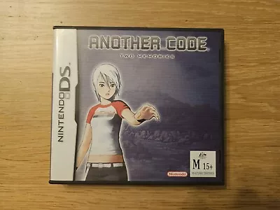 Another Code: Two Memories Nintendo DS - AUS PAL  • $100