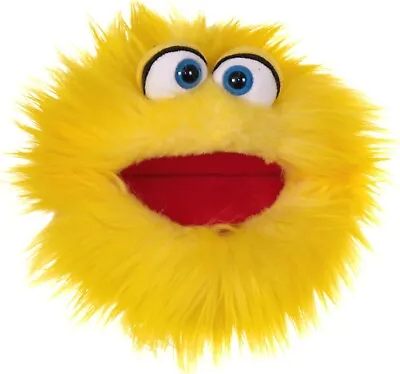 Living Puppets - Woo The 9-Inch Yellow Friendly Monster Plush Hand Puppet • $25.05