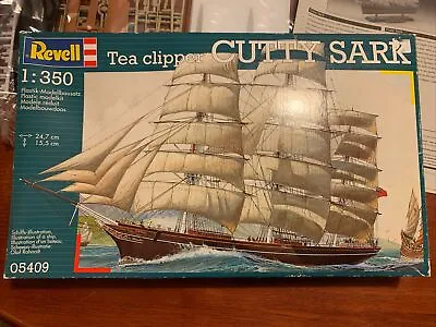 Revell Cutty Sark 05409 1:350 Scale Model Set - New Condition - Packaging Sealed • £22