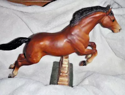 Vintage Breyer Jumping Horse Stonewall 1960's Traditional Model #300 Excellent! • $19.99