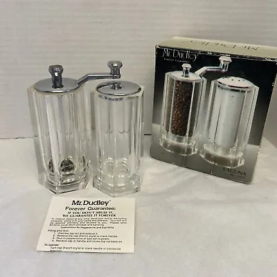 Mr Dudley Laguna Acrylic 5  Pepper Grinder/Salt Shaker 4.5  • $23.99