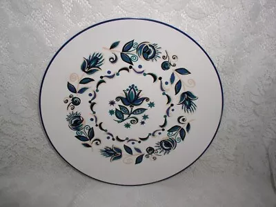 Taylor Smith Taylor Dutch Onion Blue Design Dinner Plate TST Folk Art  • $18.99