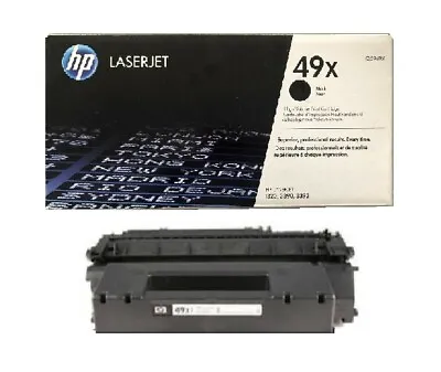 Original Toner HP 49X Q5949X Laserjet 1320 1320N 1320TN 3390 3392 Cartridge New • $114.16