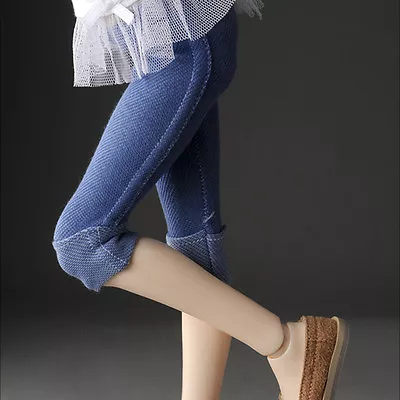 Dollmore 1/4 BJD MSD - Roll-Up Leggings (Blue) • $6.30