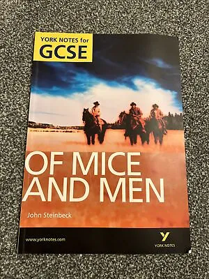 York Notes For GCSE - Of Mice And Men • £2