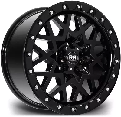 Alloy Wheels 18  Riviera RXS1 Black For VW Transporter T5 03-15 • $1236.72