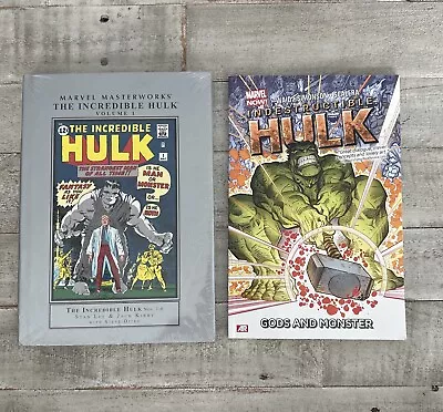 The Incredible Hulk Marvel Masterworks Volume 13 Hard Cover New Sealed + BONUS • $36.99