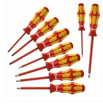 Insulated Screwdrivers For Electricians Wera Kraftfrom Plus VDE 1000v Protection • £8.99