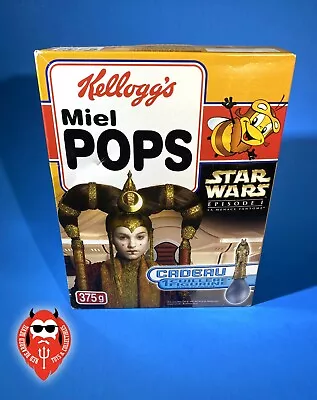 * Mystery Spoon * Star Wars Episode 1 Kellogg's MIEL POPS Full Box Amidala GB03 • $36.99