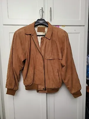 Vintage Marlboro Adventure Team Suede Geography Jacket • $39.99