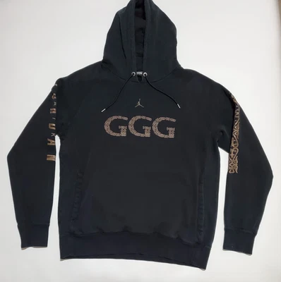 $45 • Buy Jordan Triple G  GGG  Gennady Golovkin Limited Edition Hoodie Mens Large Black