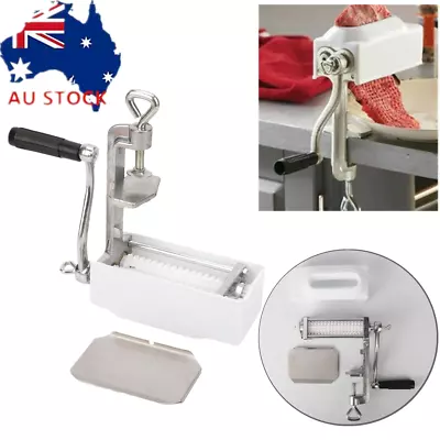 Heavy Duty Meat Tenderizer Cuber Steak Machine Flatten Cast Iron Kitchen Tool OZ • $47.50