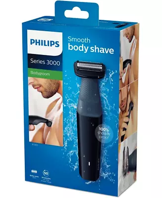 Cordless Body Hair Shaver With Trimmer Attachment Waterproof Philips Mens Shaver • $94.90