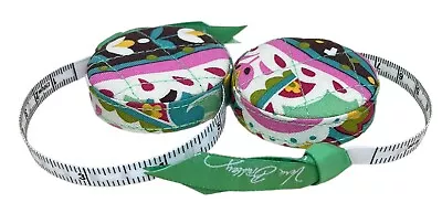 Vera Bradley Tutti Frutti Retractable Tape Measures Set Of 2 • $13.99