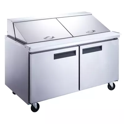 West Kitchen WSP60M 60  Megatop Refrigerated Sandwich Prep Table With 2 Doors An • $2229