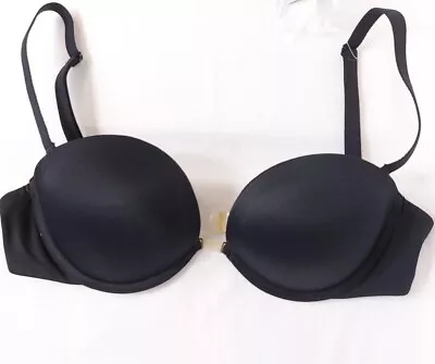 Brand New Ex M&S Multiway Strapless Bra Low Back Converter 32C Black • £6