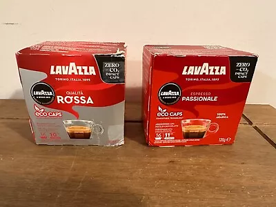 Lavazza A Modo Mio 32 Coffee Capsules Bundle (2 Packs Of 16) Intensity 10 And 11 • £5.99