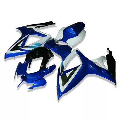 SM Injection Blue White Fairing Fit For  2006 2007 GSXR 600 750 A022 • $459.99
