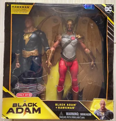 DC Comics 1st Edition Black Adam And Hawkman Set - 2pk  NEW  3+ • $12.74