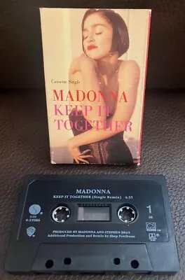 MADONNA Keep It Together Cassette Tape (Sire 1989) • $3.75