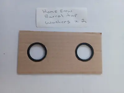 2 X Homebrew Barrel Tap Washers • £3